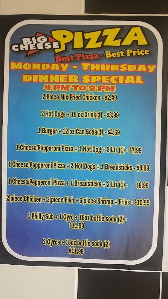 Big Cheese Pizza - W Columbia Menu image 4